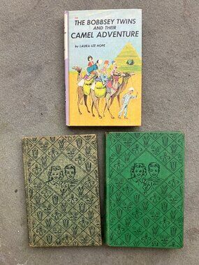 Vintage Bobbsey Twins Hardcover Book Set 1941 1959 1966 Laura Lee Hope Grosset